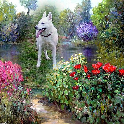Weißer Schäferhund mit Weisse Schäferhunde Zuechter Weisser Schäferhund und alle Weiße Schäferhunde Familiehunde