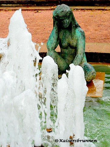 Springbrunnen im Schlossgarten Aschaffenburg 